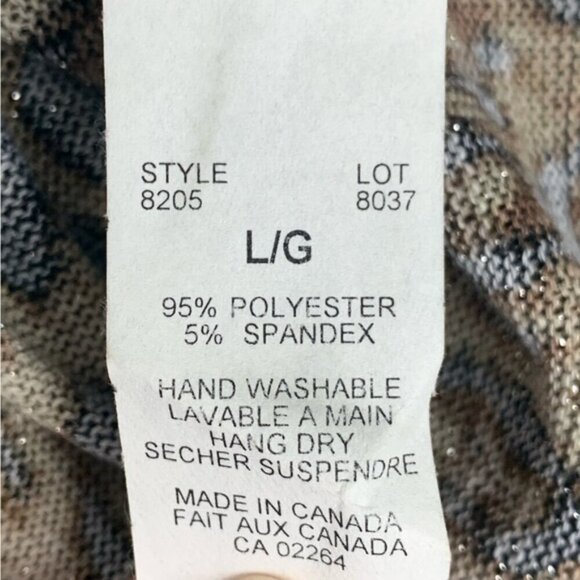 VAMP Animal Print Top Mesh Trim - Picture 6 of 6